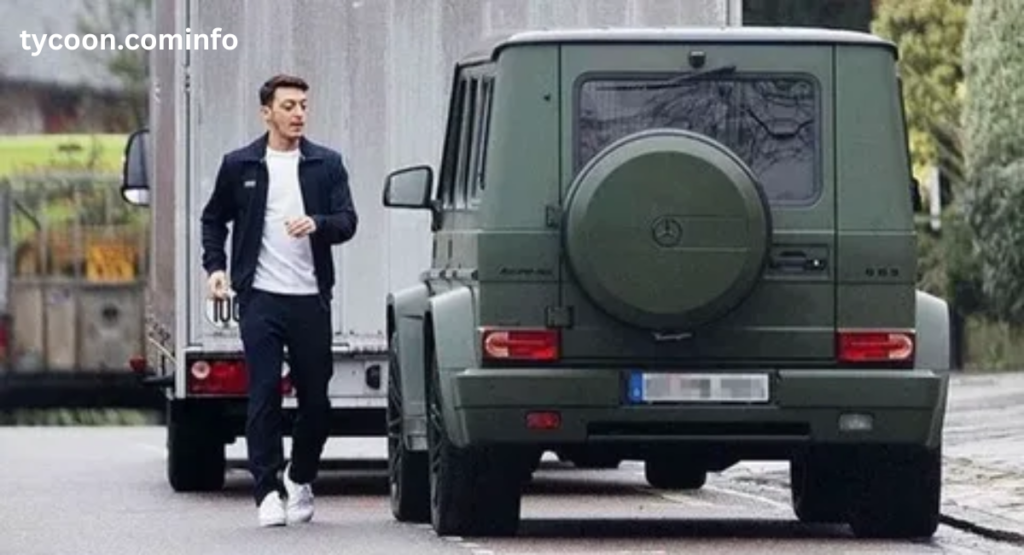mesut ozil car collection